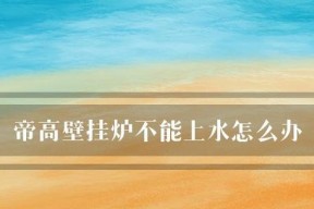 解决帝高壁挂炉不点火的问题（探索故障原因与解决方法）