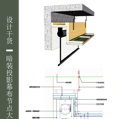 投影仪幕布吊顶安装复杂？如何正确安装？  第1张